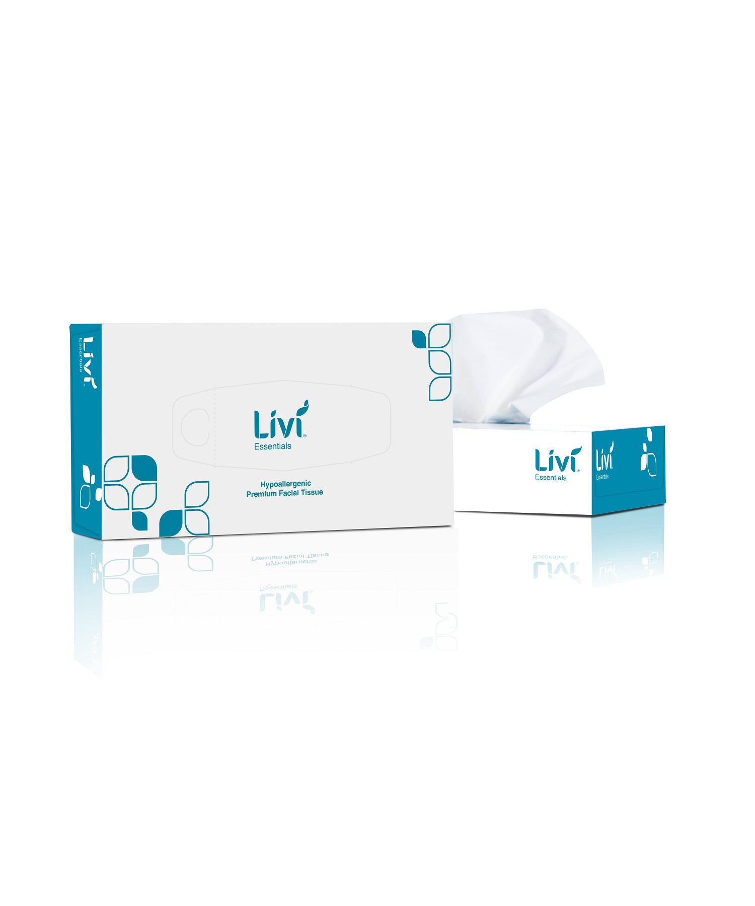 Livi 1301 Facial Tissues 2 Ply 100 Sheet Each 30 per Carton