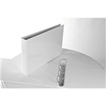 Bantex Insert Binder Landscape A3 4D Ring 38mm White 6 per Box