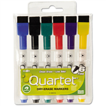 Quartet Whiteboard Marker Eraser Bullet 6 Pack