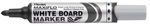 Pentel Maxiflo Whiteboard Marker Bullet Black 12 Box