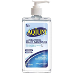 Aqium Hand Gel Antibacterial 375mL Clear