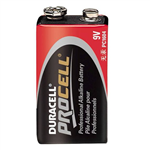 Pro Cell Battery Duracell Procell 9Volt Alkaline 12 per Box
