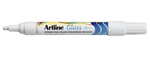 Artline Glass Marker 2mm White 12 Box