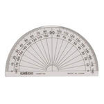 Celco Protractors 10cm Clear