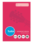 Tudor Music Book Feint Ruled A4 48 Page 20 per Pack