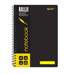 Quill Spiral Notebook Ruled A5 200 Page 5 per Pack