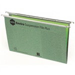 Marbig Enviro Suspension Files Complete Green 10 Pack