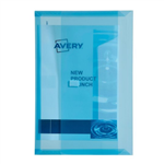 Avery Document Plastic Foolscap Transparent Blue