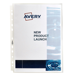 Avery Sheet Protector Heavy Duty Plastic A4 Clear 10 Pack