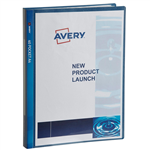 Avery Display Book Insert Cover 40 Pockets A4 Navy