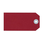 Avery Shipping Tags 108x54mm Size 4 Red 100 Pack