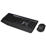 Logitech MK345 Keyboard and Mouse Set Black
