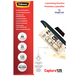 Fellowes Laminating Pouches A4 125 Micron 25 Pack