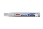 Uniball PX20 Paint Marker Bullet Point Silver 12 per Box
