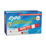 Expo Whiteboard Marker Bullet Tip Red 12 Box