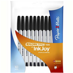 Paper Mate InkJoy Capped Ballpoint Pen Black 10 Pack