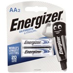 Energizer Ultra Lithium Battery AA 2 Pack