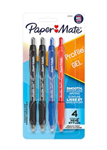Paper Mate Profile Gel Pen 07 Asst Pk4