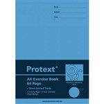 Protext Exercise Book A4 14mm 64 Page Dotted Thirds