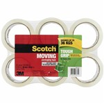 Scotch Moving Packaging Tape 48mm x 50m 6 Pack