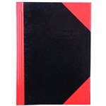 Cumberland Red  Black Notebook Gloss A6 100 Leaf
