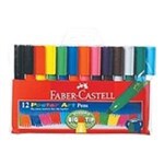 Faber Castell Connector Markers Assorted 12 Pack