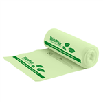 Bioplastic Bin Liner Bag 8L Green Pk25 1000 bags per Carton