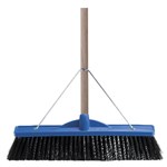 Oates Extra Stiff Poly Broom Head Only 450mm