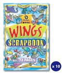 Olympic Scrapbook Wings 245x330mm 60gsm 72 Pages 10 per Pack