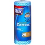 Chux Superwipe 25 Sheet Heavy Duty 50x22cm Blue Roll