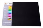 Quill Board A3 210gsm Black Pk25