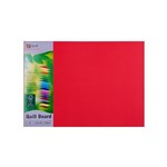 Quill A3 Board 210gsm Red Pk25