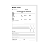 AeroGuide Register Of Injuries Pad A5 25 Page Each