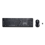 Kensington Pro Fit Low Profile Wireless Desktop Keyboard Set