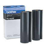 Brother PC102RF Fax Refill Rolls 2 Pack