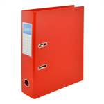 Bantex Lever Arch File PVC 70mm A4 Red 10 per Box