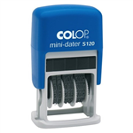 Colop Mini Date Self Inking Stamp Black Ink
