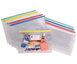 Marbig Clear Case B4 395x290mm w Assorted Coloured Fastener