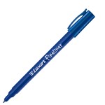 Luxor Fineliner Pen Blue 12 per Box