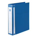 Marbig Ring Binder Deluxe A4 3D Ring 50mm Blue 12 per Box