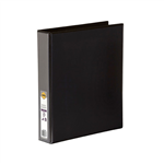 Marbig Clearview Insert Binder A4 3D Ring 38mm Black 12 per Box