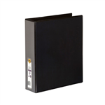 Marbig Clearview Insert Binder A4 3D Ring 50mm Black 12 per Box