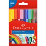 Faber Castell Connector Pens Assorted Pack 10