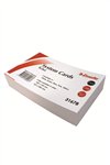 Esselte System Cards Ruled 76x125mm White 100 Pack