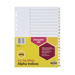Marbig Dividers A to Z Tab PP A4 White