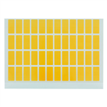 Avery Colour Label Sheet Block Yellow 240 Pack