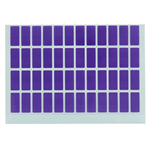 Avery Colour Label Sheet Block Purple 240 Pack