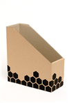Marbig Magazine Box Honeycomb Brown 25 Box