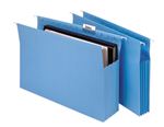Marbig Suspension Files Expanding Blue 20 Box