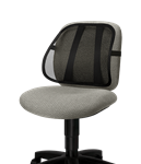 Fellowes 8036501 Office Suites Mesh Back Support Black